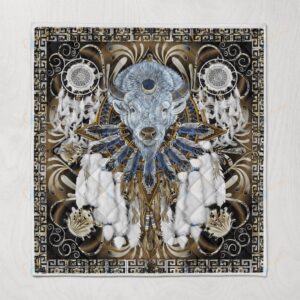 Native American Blanket, Bison Dreamcatcher Native American&hellip;