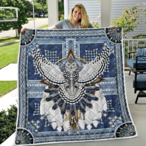Native American Blanket, Dream Owl Native American&hellip;