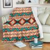 Native American Blanket, Native American Indians Aztec Tribal Navajo Print Blanket, Native Blankets