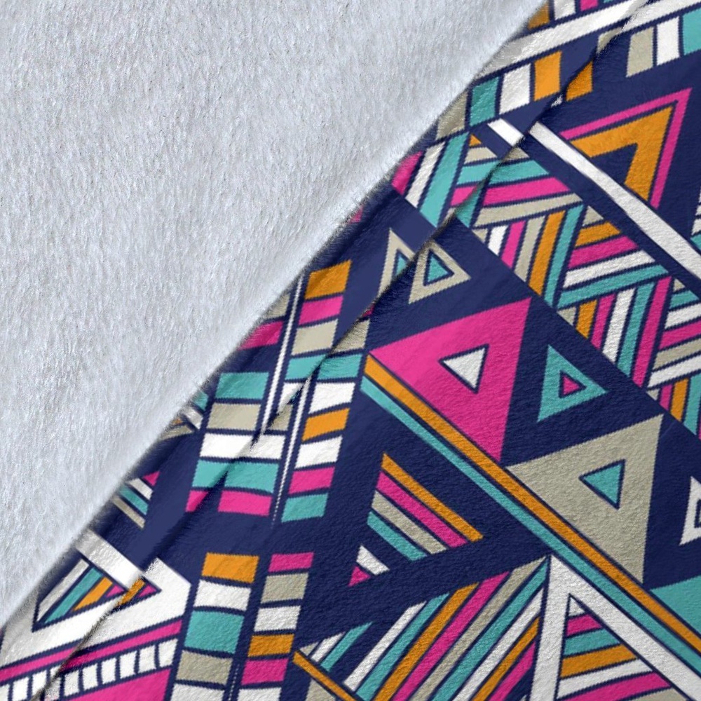 Native American Blanket, Native Navajo American Indians Aztec Tribal Print Blanket, Native Blankets