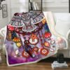 Native American Blanket, Owl Dreamcatcher Native American All Over Printed Blanket, Native Blankets