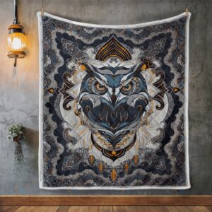 Native American Blanket, Owl Native American All&hellip;