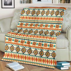 Native American Blanket, Tribal Native American Aztec&hellip;