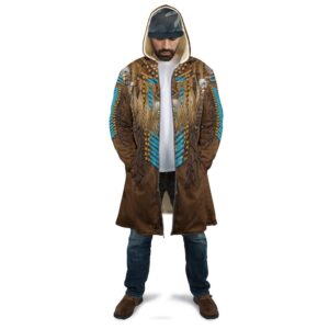 Native American Coat Brown Vip Native American 3D All Over Printed Hooded Cloak Coat 3 b6t4bh.jpg