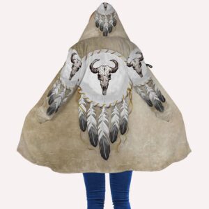 Native American Coat Capture The Dream Native American All Over Printed Hooded Cloak Coat Native American Hoodies 2 abjjpt.jpg