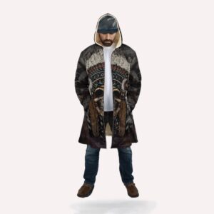 Native American Coat Chief s Skull Native American 3D All Over Printed Hooded Cloak Coat 2 x5qrct.jpg