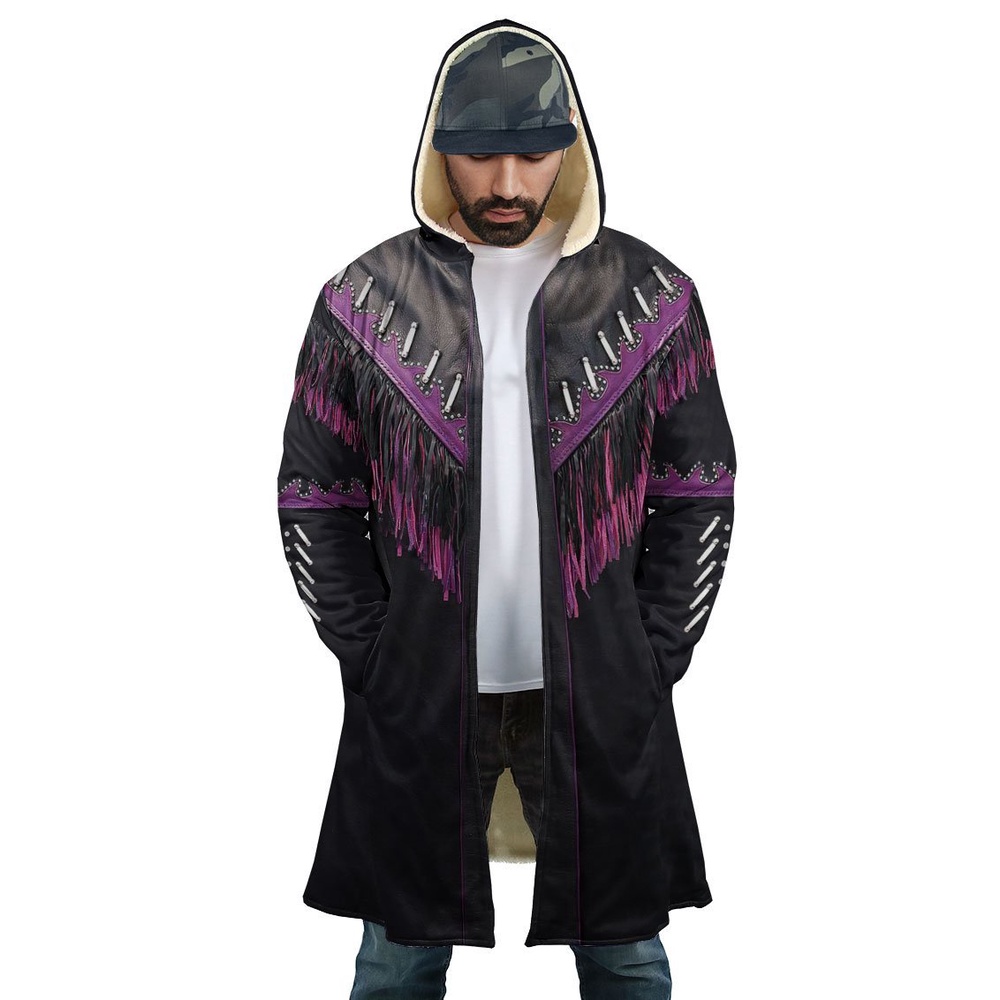 Native American Coat, Cool Boy Native American 3D All Over Printed Hooded Cloak Coat Native American Coat, Cool Boy Native American 3D All Over Printed Hooded Cloak Coat