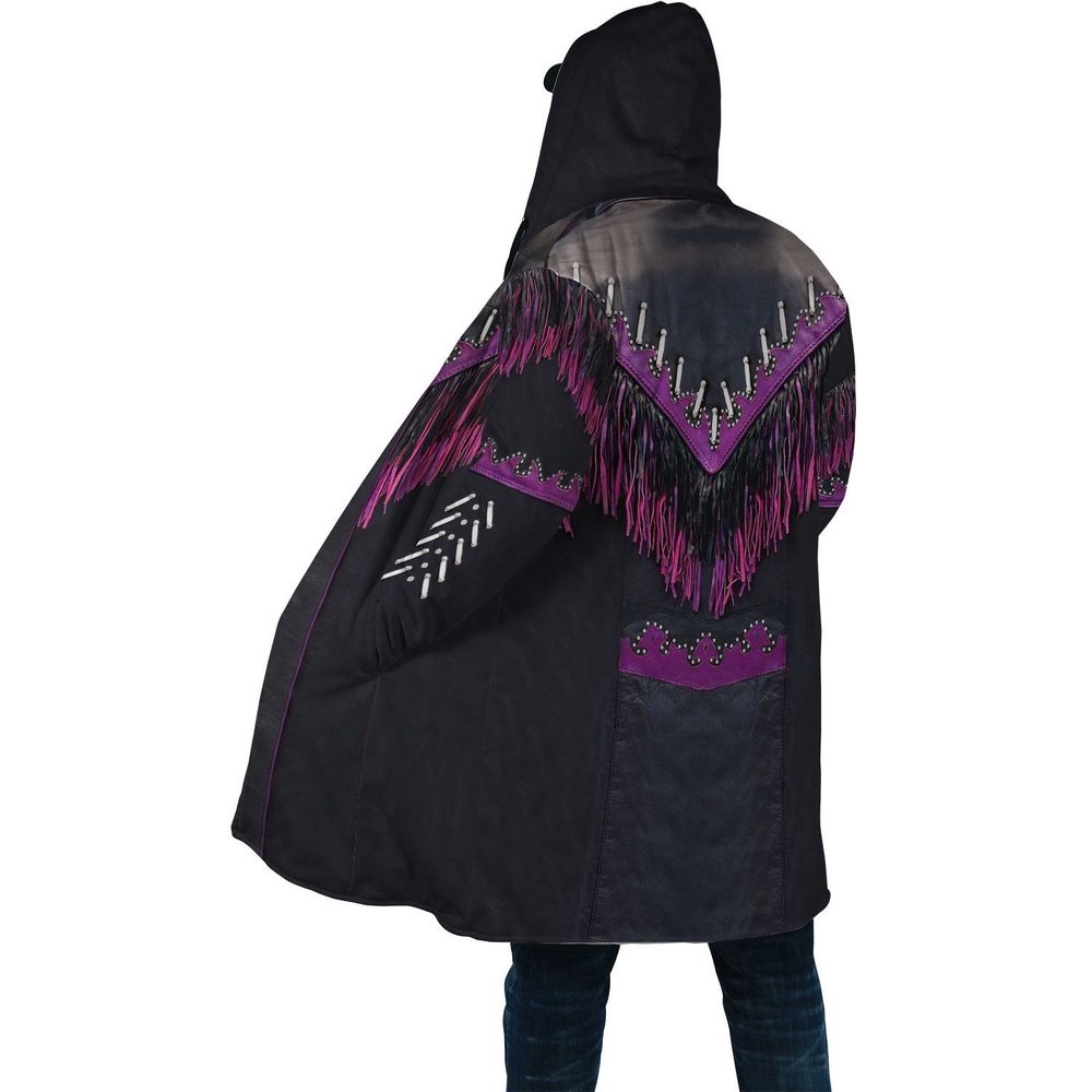 Native American Coat, Cool Boy Native American 3D All Over Printed Hooded Cloak Coat Native American Coat, Cool Boy Native American 3D All Over Printed Hooded Cloak Coat