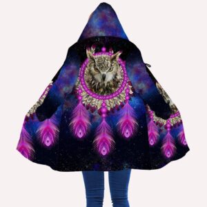 Native American Coat Cosmos Owl Native American Hooded Cloak Coat Native American Hoodies 2 fpuuad.jpg