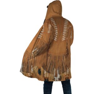 Native American Coat Cow Leather Pattern Native American 3D All Over Printed Hooded Cloak Coat 3 tt1m3v.jpg