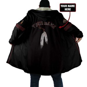 Native American Coat, Custom Name Feather Native&hellip;