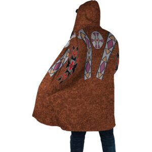 Native American Coat Earthy Brown Native American 3D All Over Printed 2 aabb5t.jpg