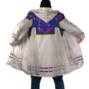 Native American Coat, Flower Pattern Native American&hellip;