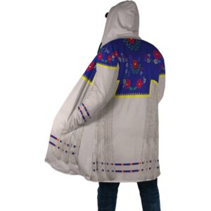 Native American Coat Flower Pattern Native American 3D All Over Printed Hooded Cloak Coat 3 vf20jy.jpg