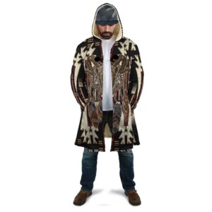 Native American Coat Gazelle Skull Native American 3D All Over Printed Hooded Cloak Coat 3 rxcp6t.jpg