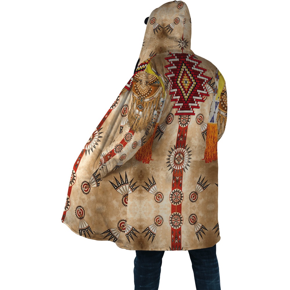 Native American Coat, Heritages Pride Shirt Native American 3D All Over Printed Hooded Cloak Coat Native American Coat, Heritages Pride Shirt Native American 3D All Over Printed Hooded Cloak Coat
