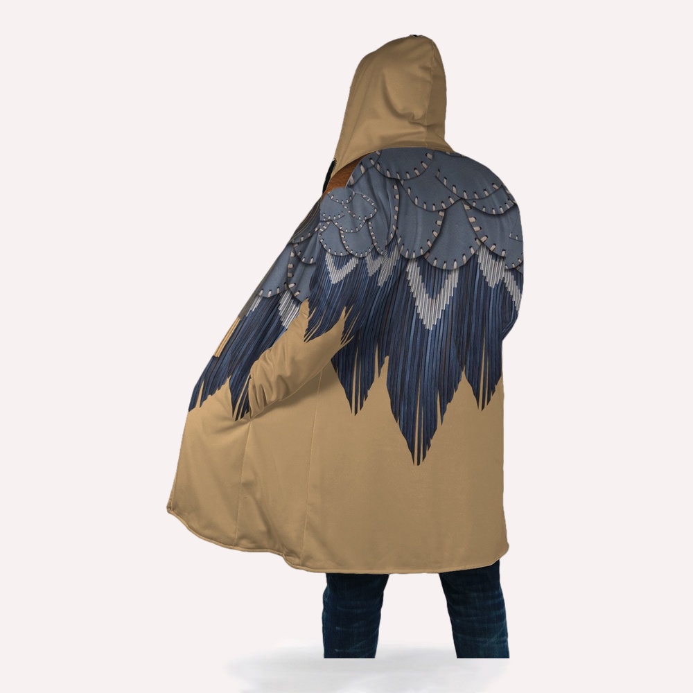 Native American Coat, Hope and Luck Native American 3D All Over Printed Hooded Cloak Coat Native American Coat, Hope and Luck Native American 3D All Over Printed Hooded Cloak Coat