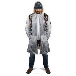 Native American Coat White Native American 3D All Over Printed Hooded Cloak Coat 3 rmppyp.jpg