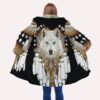 Native American Coat, White Wolves Native American&hellip;