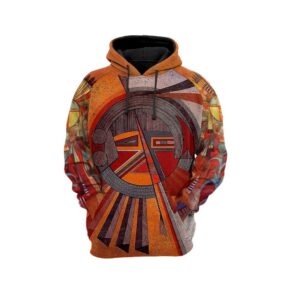 Native American Hoodie, Beauty Of Nature Native American 3D All Over Printed Hoodie, Native American Style Hoodie