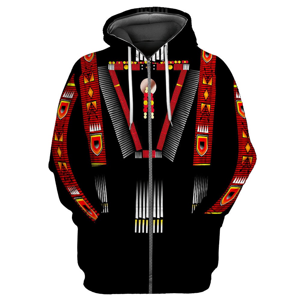 Native American Hoodie, Black Native American 3D All Over Printed Hoodie, Native American Style Hoodie Native American Hoodie, Black Native American 3D All Over Printed Hoodie, Native American Style Hoodie