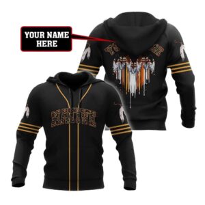 Native American Hoodie, Custom Name Aboriginal Soul&hellip;