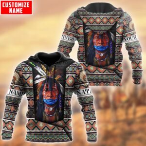 Native American Hoodie Customized Name Wild Spirit Native American 3D All Over Printed Hoodie Native American Style Hoodie 2 ovdzjd.jpg