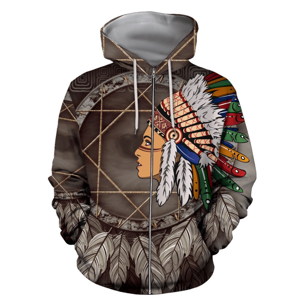 Native American Hoodie, Dream Catcher Totem Native American 3D All Over Printed Hoodie, Native American Style Hoodie Native American Hoodie, Dream Catcher Totem Native American 3D All Over Printed Hoodie, Native American Style Hoodie