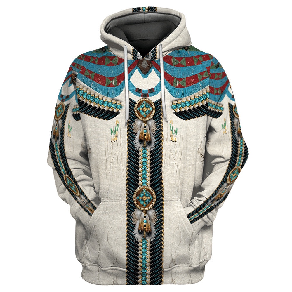 Native American Hoodie, Elegance Native American 3D All Over Printed Hoodie, Native American Style Hoodie Native American Hoodie, Elegance Native American 3D All Over Printed Hoodie, Native American Style Hoodie