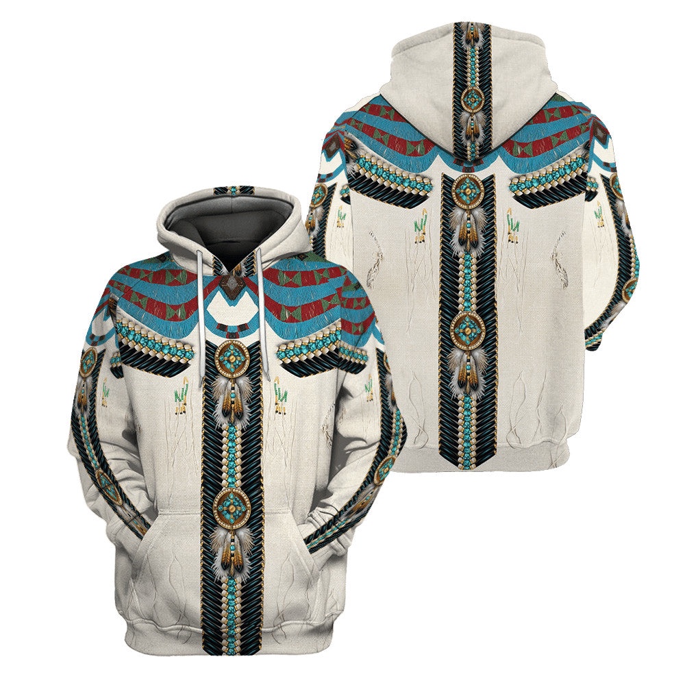 Native American Hoodie, Elegance Native American 3D All Over Printed Hoodie, Native American Style Hoodie Native American Hoodie, Elegance Native American 3D All Over Printed Hoodie, Native American Style Hoodie