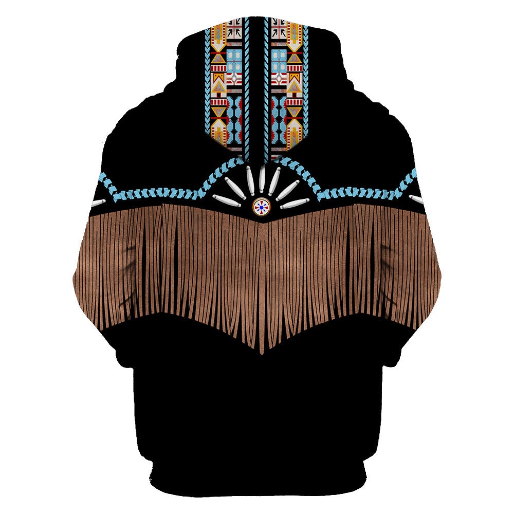 Native American Hoodie, Glam Fashion Native American 3D All Over Printed Hoodie, Native American Style Hoodie Native American Hoodie, Glam Fashion Native American 3D All Over Printed Hoodie, Native American Style Hoodie