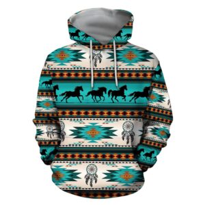 Native American Hoodie, Patriotic Chic Native American&hellip;