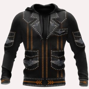 Native American Hoodie, Retro Tribal Native American&hellip;