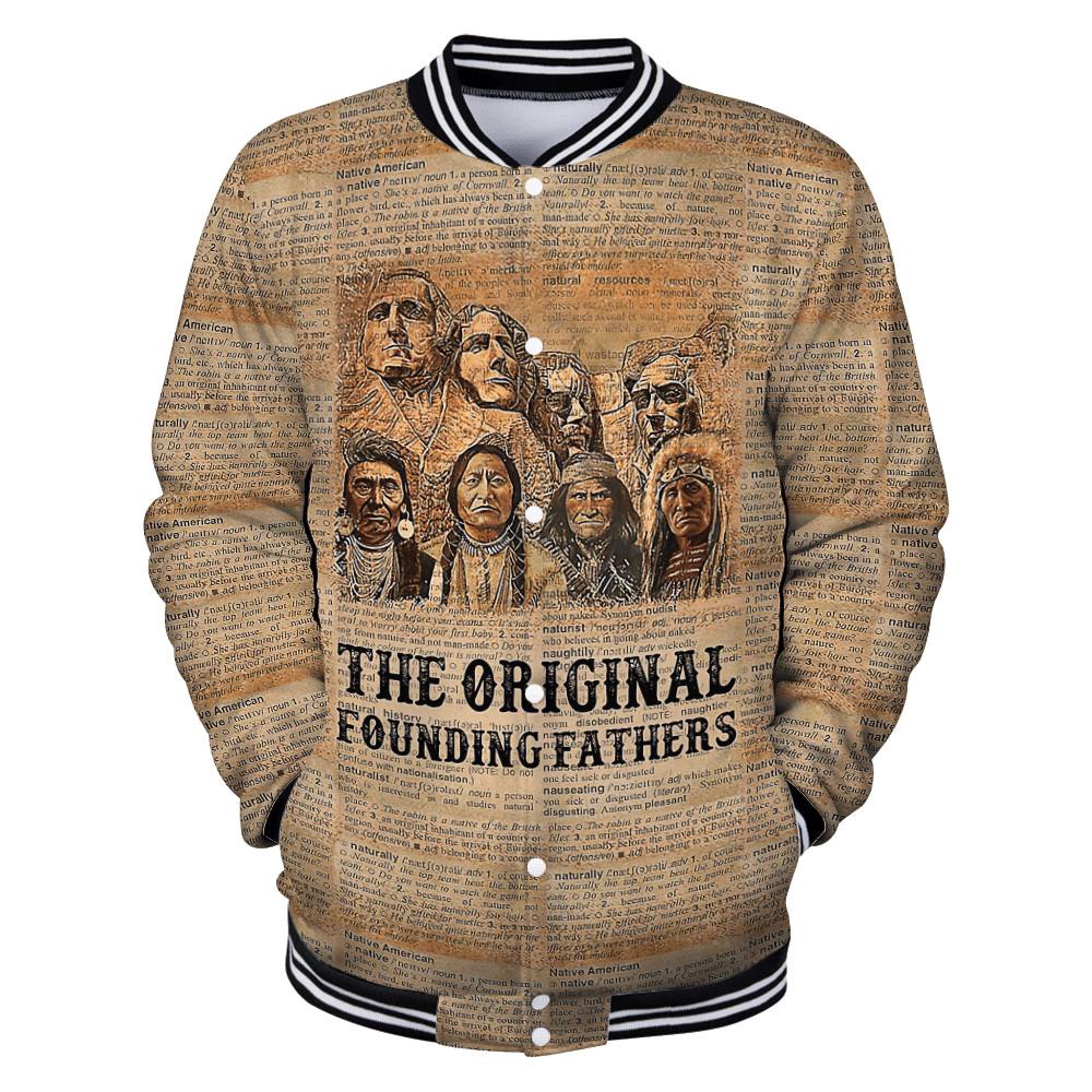 Native American Hoodie, The Original Founding Fathers Native American 3D All Over Printed Hoodie, Native American Style Hoodie