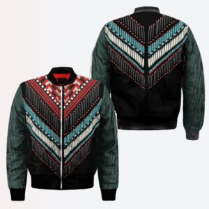Native American Jacket, Brocade Pattern Native American&hellip;