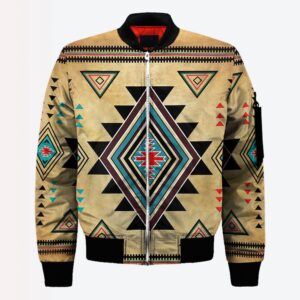Native American Jacket, Brocades Pattern Native American&hellip;