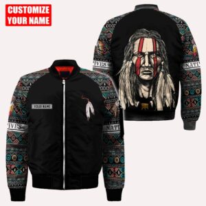 Native American Jacket, Customized Name Aboriginal People&hellip;