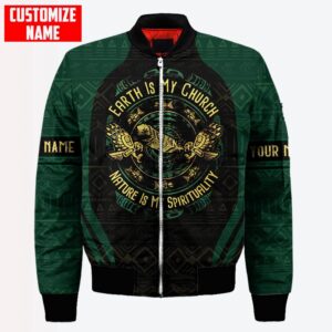 Native American Jacket, Customized Name Earth Is&hellip;