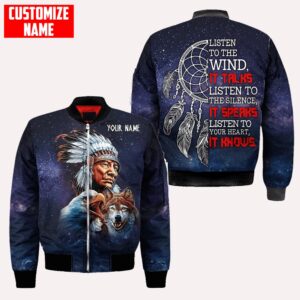 Native American Jacket, Customized Name Listen to&hellip;