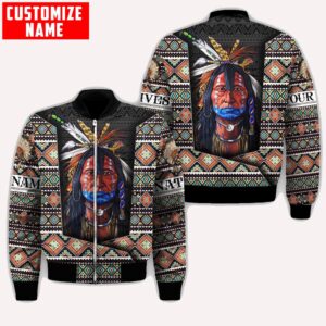Native American Jacket, Customized Name Wild Spirit&hellip;