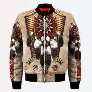 Native American Jacket, Determination Native American 3D&hellip;