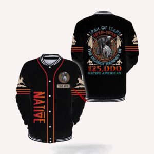 Native American Jacket, Personalized Trail Of Tear&hellip;