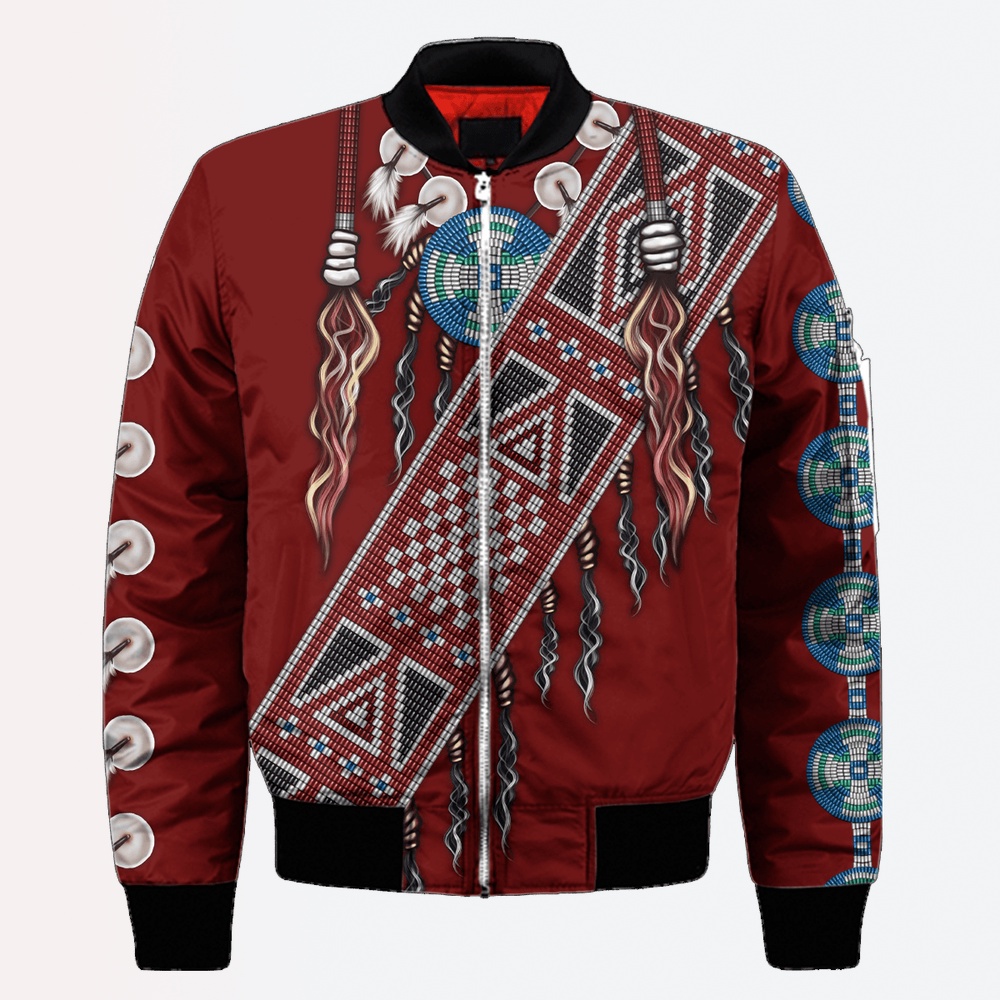Native American Jacket, Sweet Dreams Native American 3D All Over Printed Bomber Jacket