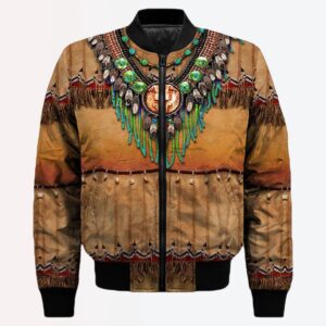 Native American Jacket Tribal Ethnic Style Pattern Native American 3D All Over Printed Bomber Jacket 2 jr7z6a.jpg