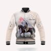 Native American Jacket, Tmarctee Cowboy Cosplay 3D All Over Printed Baseball Jacket, Native American Style Jackets
