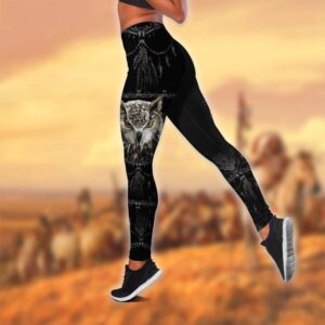 Native American Leggings Black Owl Native American Hollow Tanktop Leggings Set Native American Tank Tops 3 wq6xvb.jpg