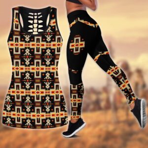 Native American Leggings, Cosmos Retro Native American&hellip;