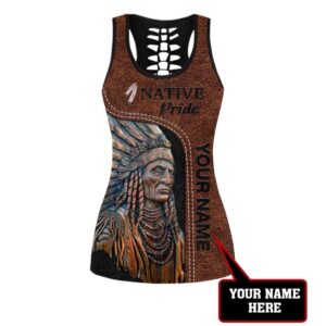 Native American Leggings, Customize Name Pride Native&hellip;