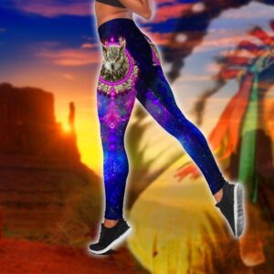 Native American Leggings Owl Native American All Over Printed Legging Hollow Tank Top Native American Tank Tops 3 clodsg.jpg