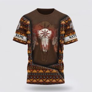 Native American T Shirt, Customized Name Sacrificial&hellip;